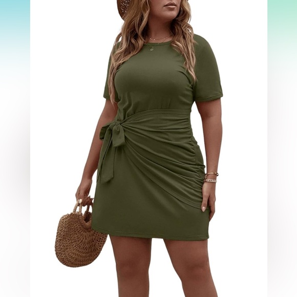 Cotton dress BLACK - Picture 4 of 9